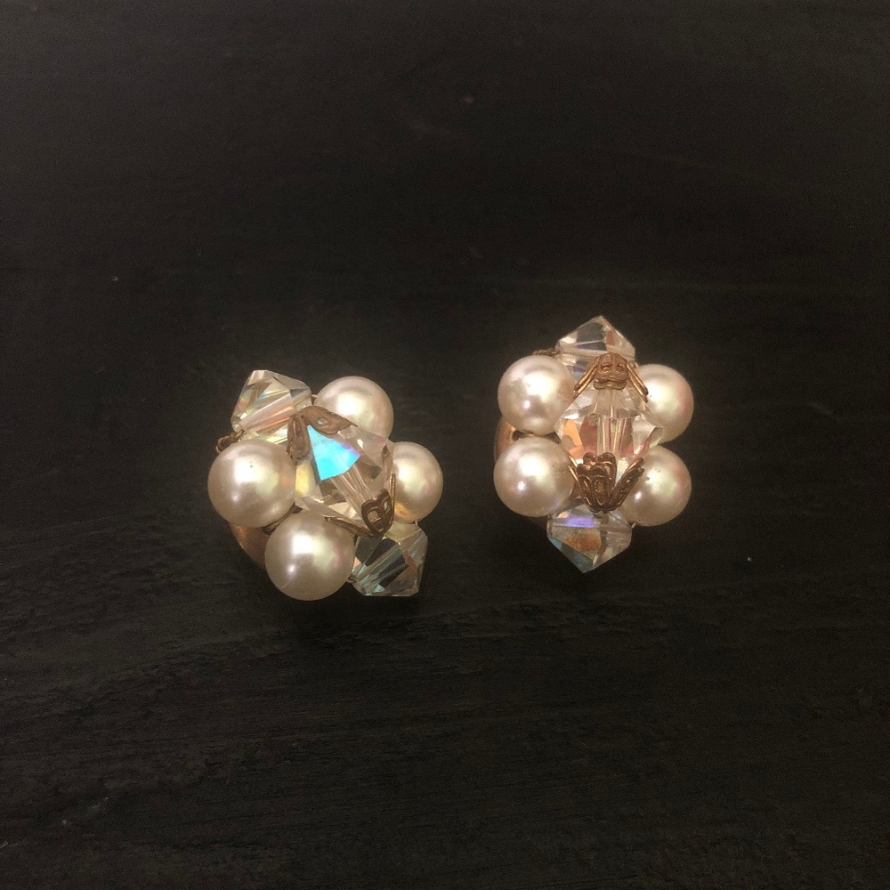 Pearl-escent Clip-On Earrings